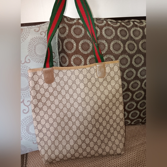 Gucci vintage accessory collection monogram gg tote - Picture 2 of 6